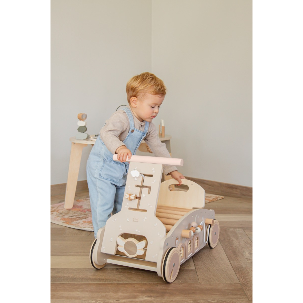 Label Label Nougat Houten 3-in-1 Looptrainer / Loopauto