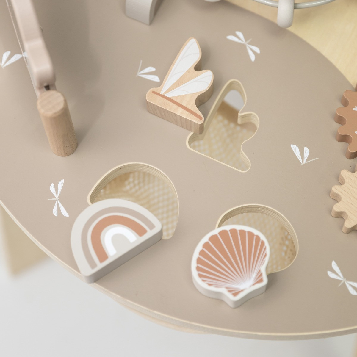 Label Label Nougat Houten Activiteitentafel