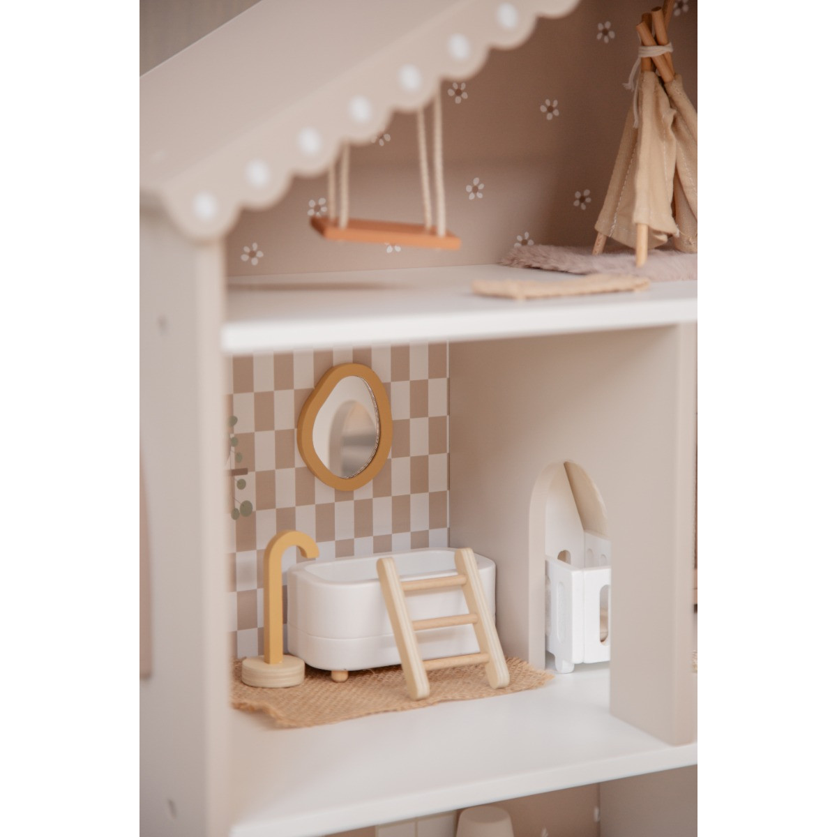 Label Label Nougat Houten Poppenhuis