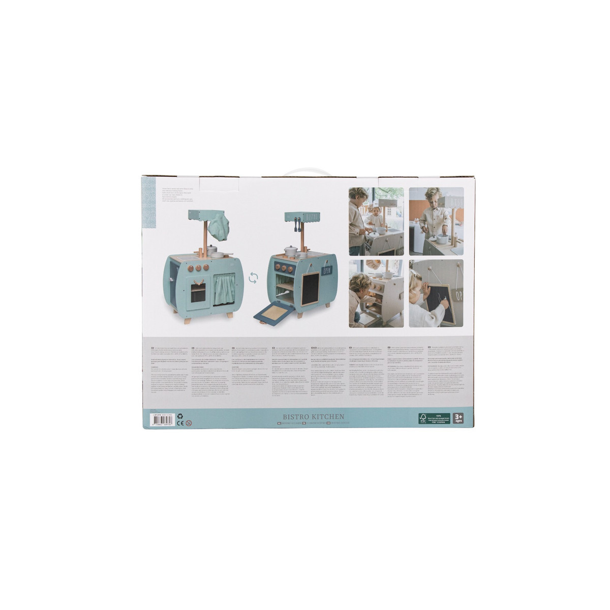 Label Label Groen Houten Bistro Keuken