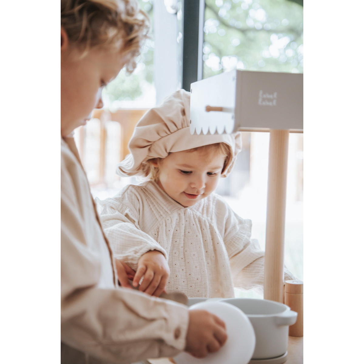 Label Label Nougat Houten Bistro Keuken