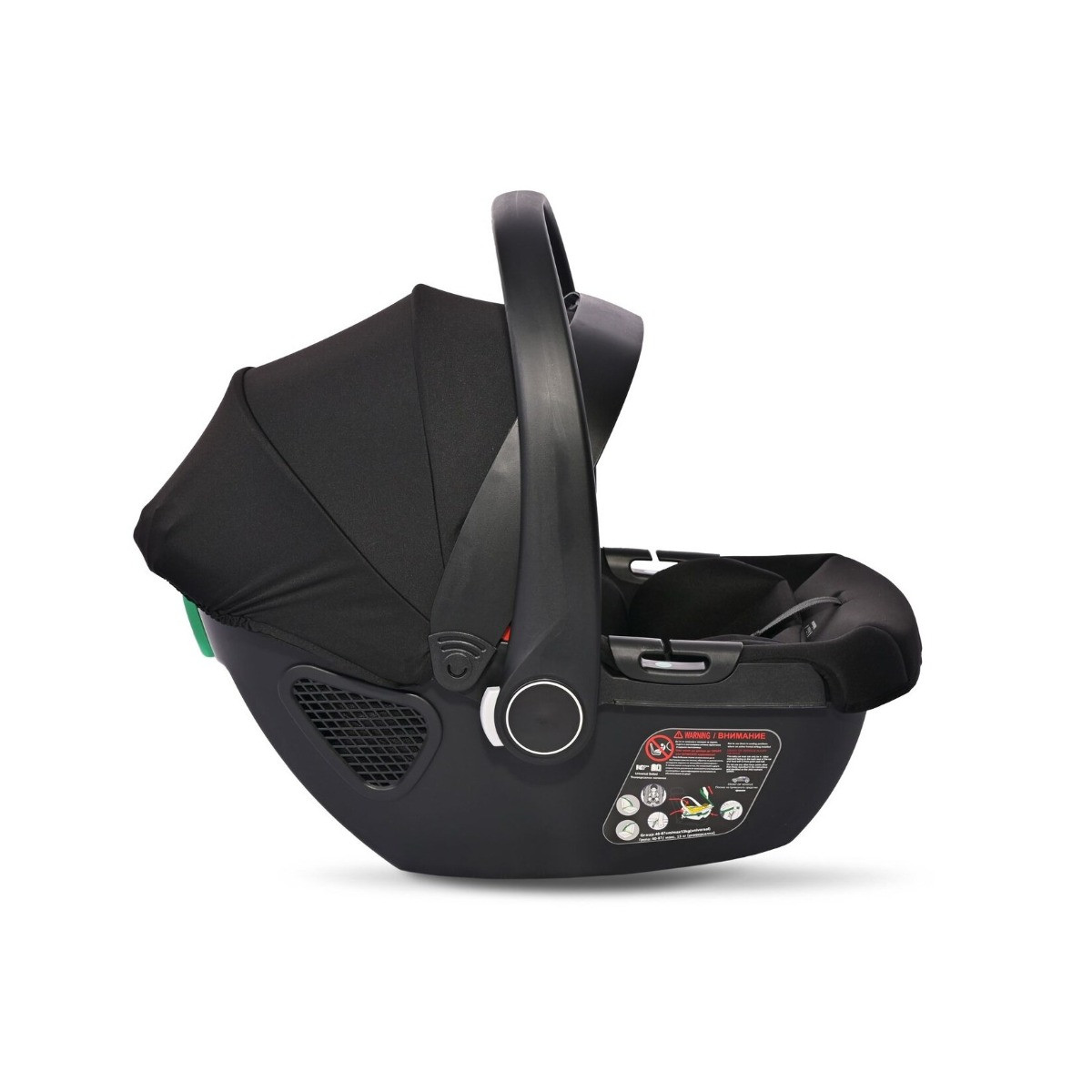 Lorelli Aspen Grey 3-in-1 Combi Kinderwagen met i-Size Autostoel