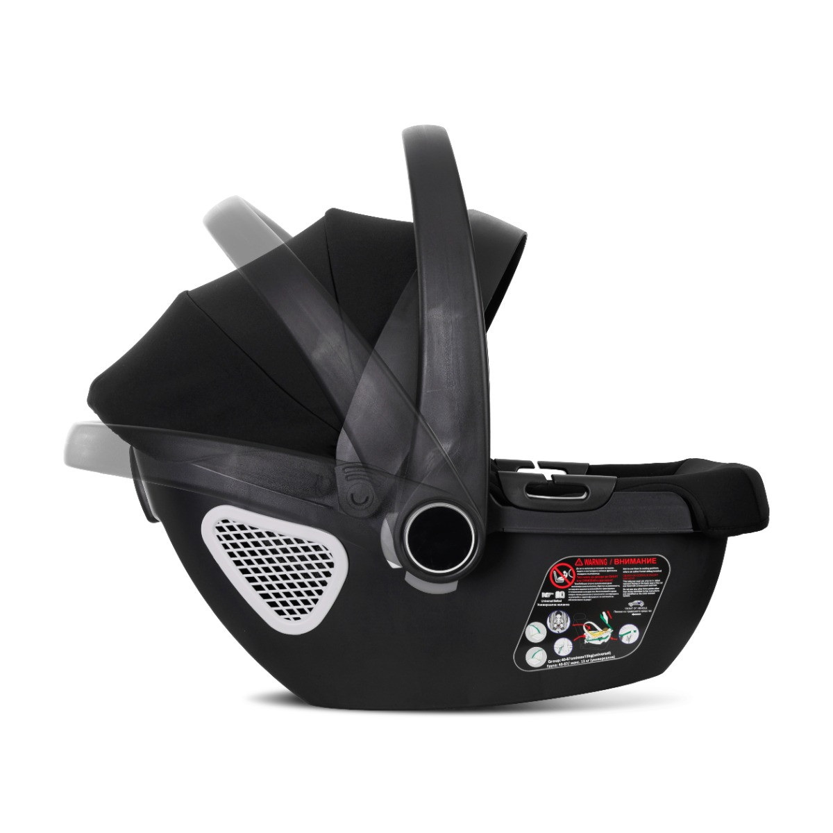 Lorelli Aria Luxe Black 40-87 cm i-Size Autostoel