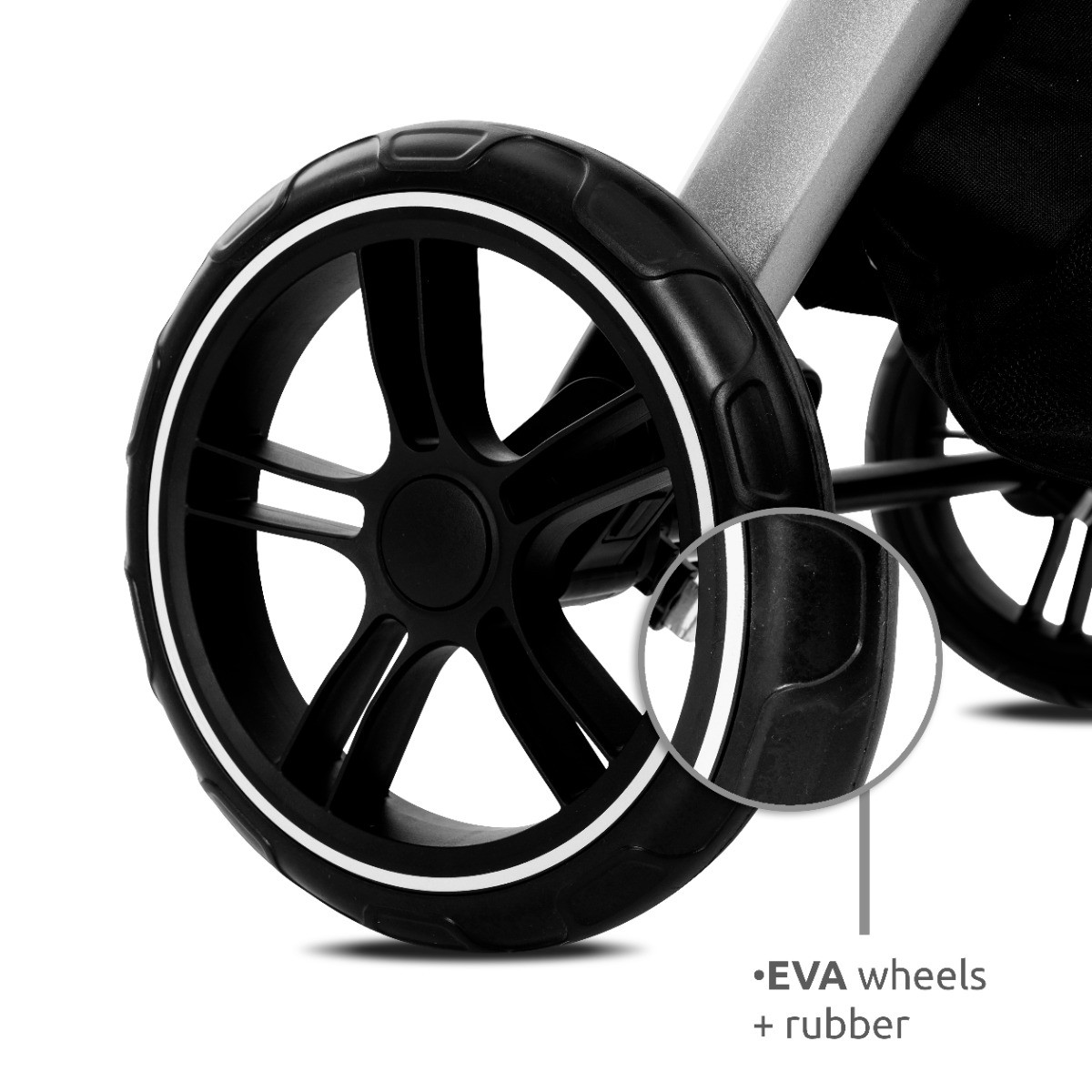 Lorelli Aspen Grey 3-in-1 Combi Kinderwagen incl. i-Size Autostoel
