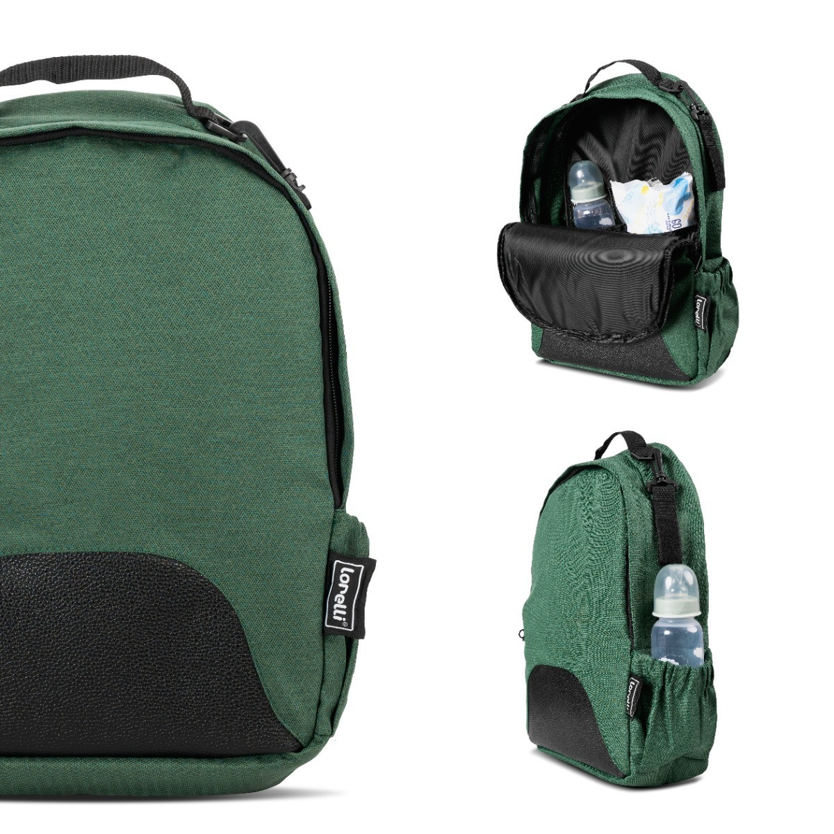 Lorelli Aspen Grey 3-in-1 Combi Kinderwagen met i-Size Autostoel