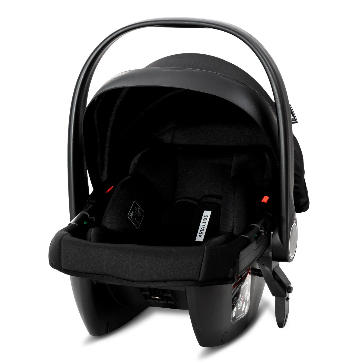 Lorelli Bianca Black 3-in-1 Kinderwagen incl. i-Size Autostoel