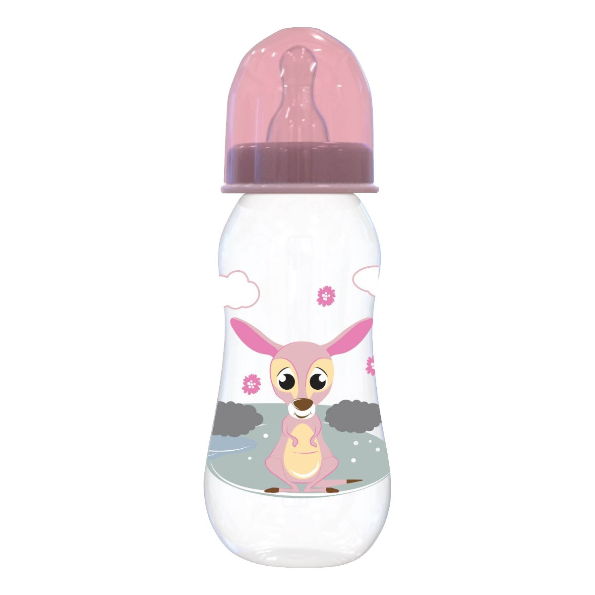 Lorelli Blush Pink 250 ml Gevormde Fles