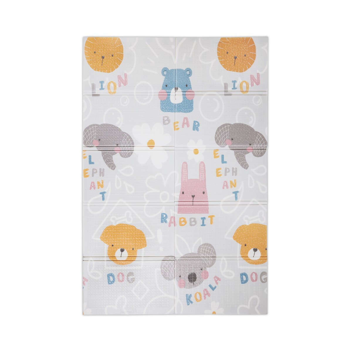 Lorelli Buddies & Stars 120x180 cm Omkeerbare Speelmat
