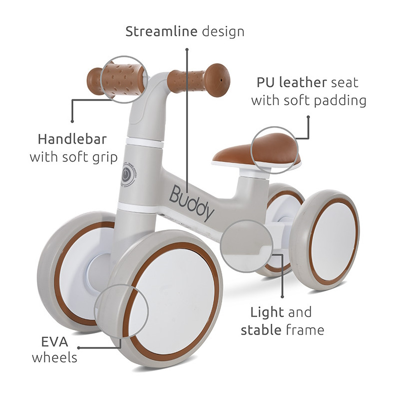 Lorelli Buddy Beige Loopfiets