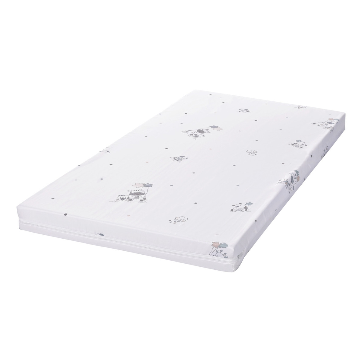 Lorelli Classic Foam Giraffe White 60 x 120 cm Ledikantmatras