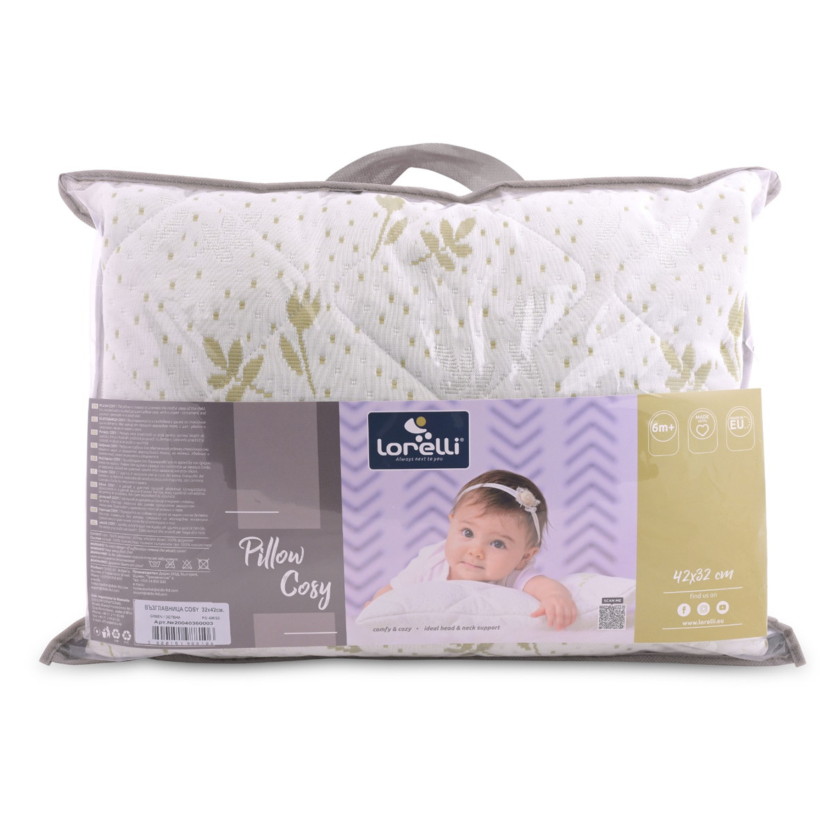Lorelli Cosy Green Baby Kussen