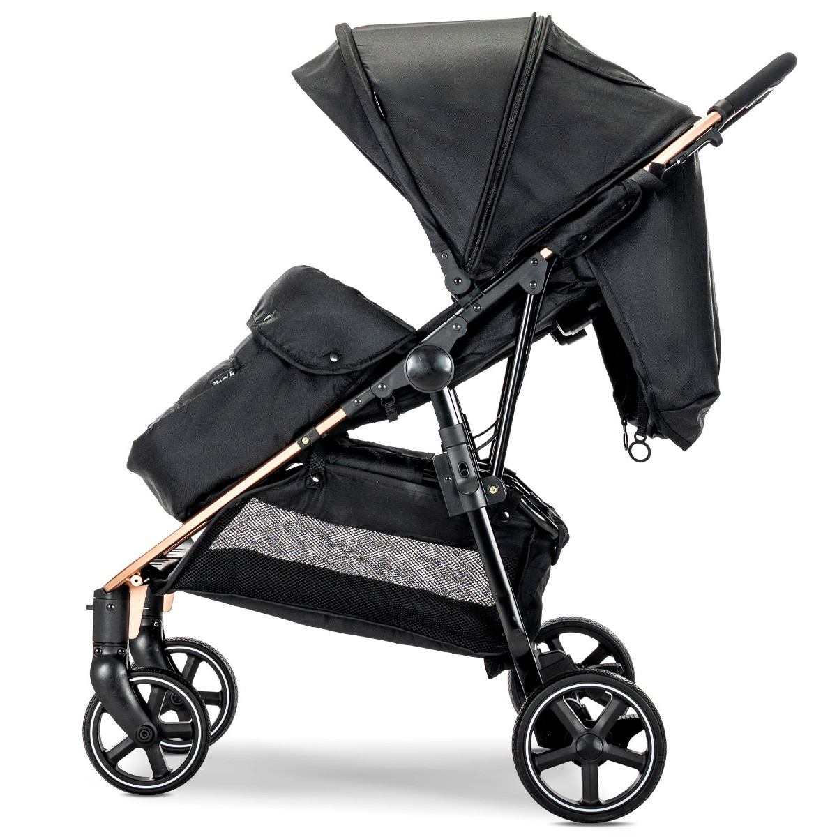 Lorelli Duo Black/Gold Duowagen incl. Luiertas