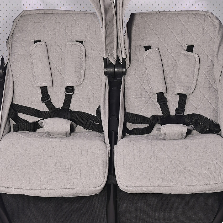 Lorelli Duo Cool Grey Duowagen incl. Luiertas