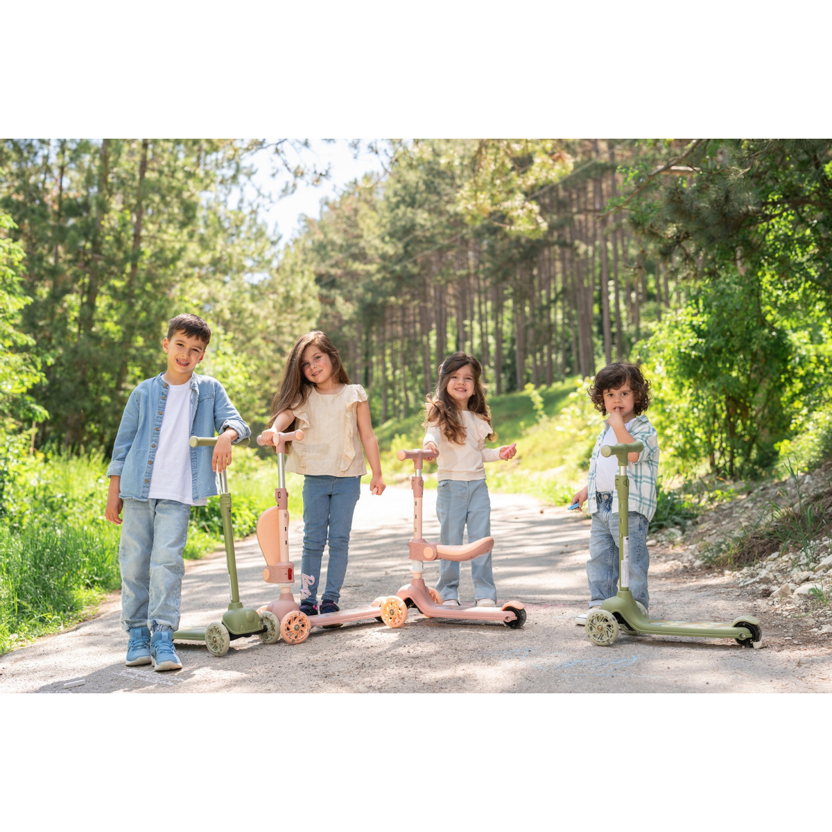 Lorelli Jetster Plus Beige 2-in-1 Step/Loopfiets