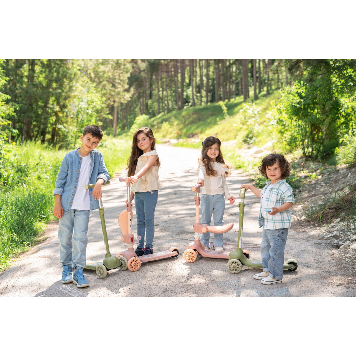 Lorelli Jetster Plus Green 2-in-1 Step/Loopfiets