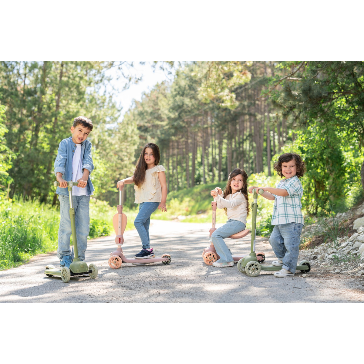 Lorelli Jetster Plus Green 2-in-1 Step/Loopfiets