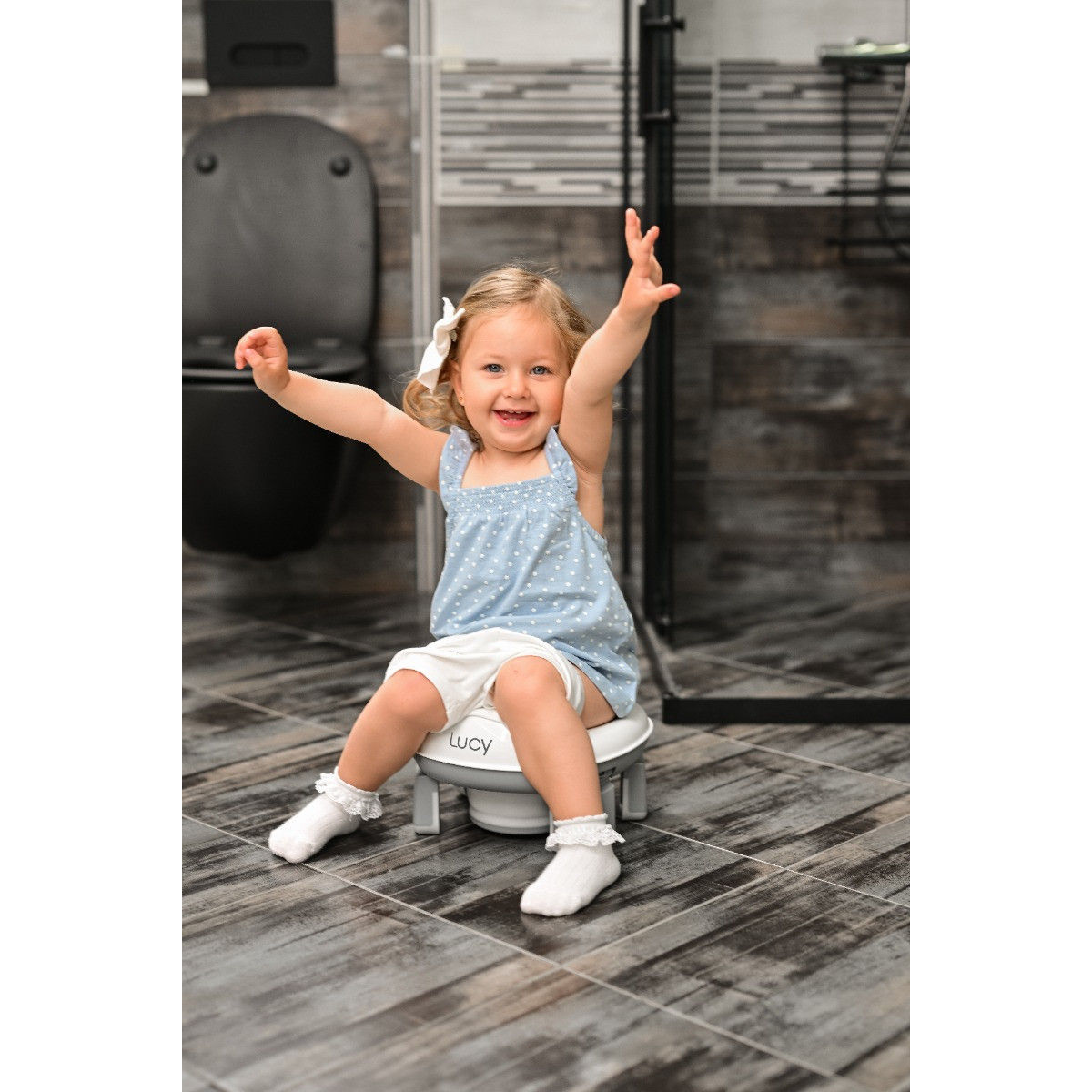 Lorelli Lucy Grey 2-in-1 Opvouwbaar Potje