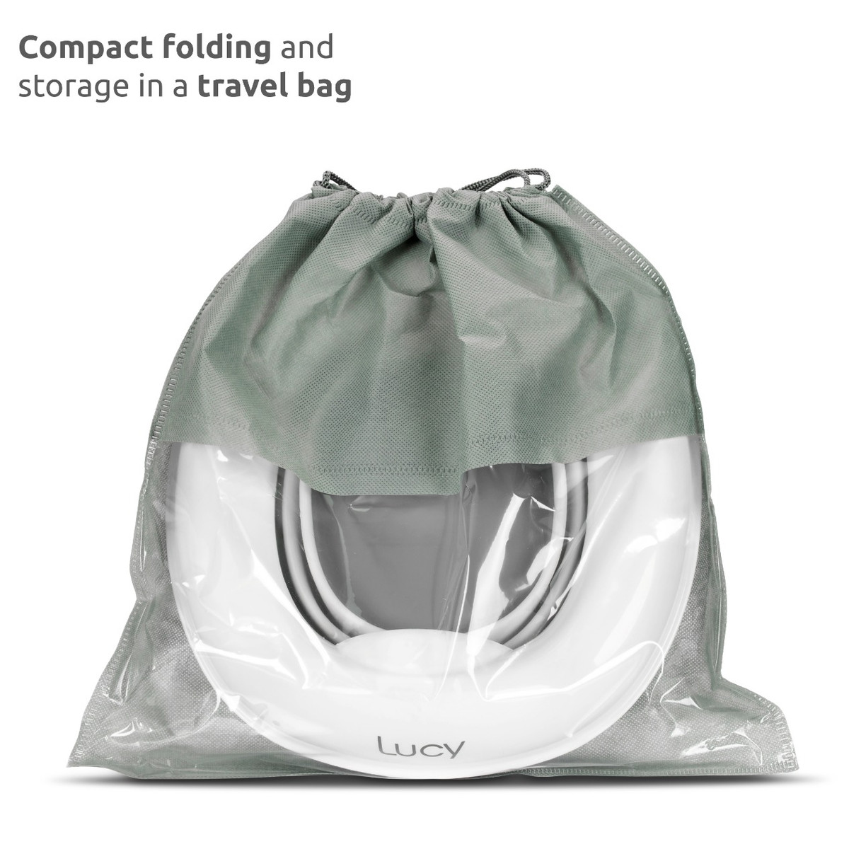 Lorelli Lucy Grey 2-in-1 Opvouwbaar Potje