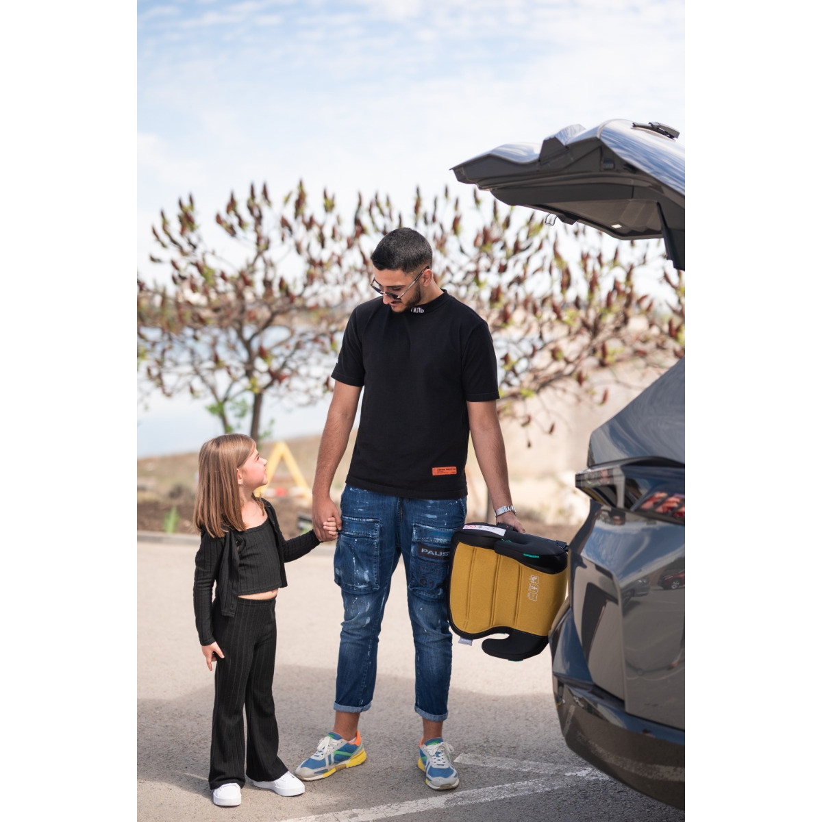 Lorelli Matador Black Jasper 125-150 cm i-Size Isofix Booster