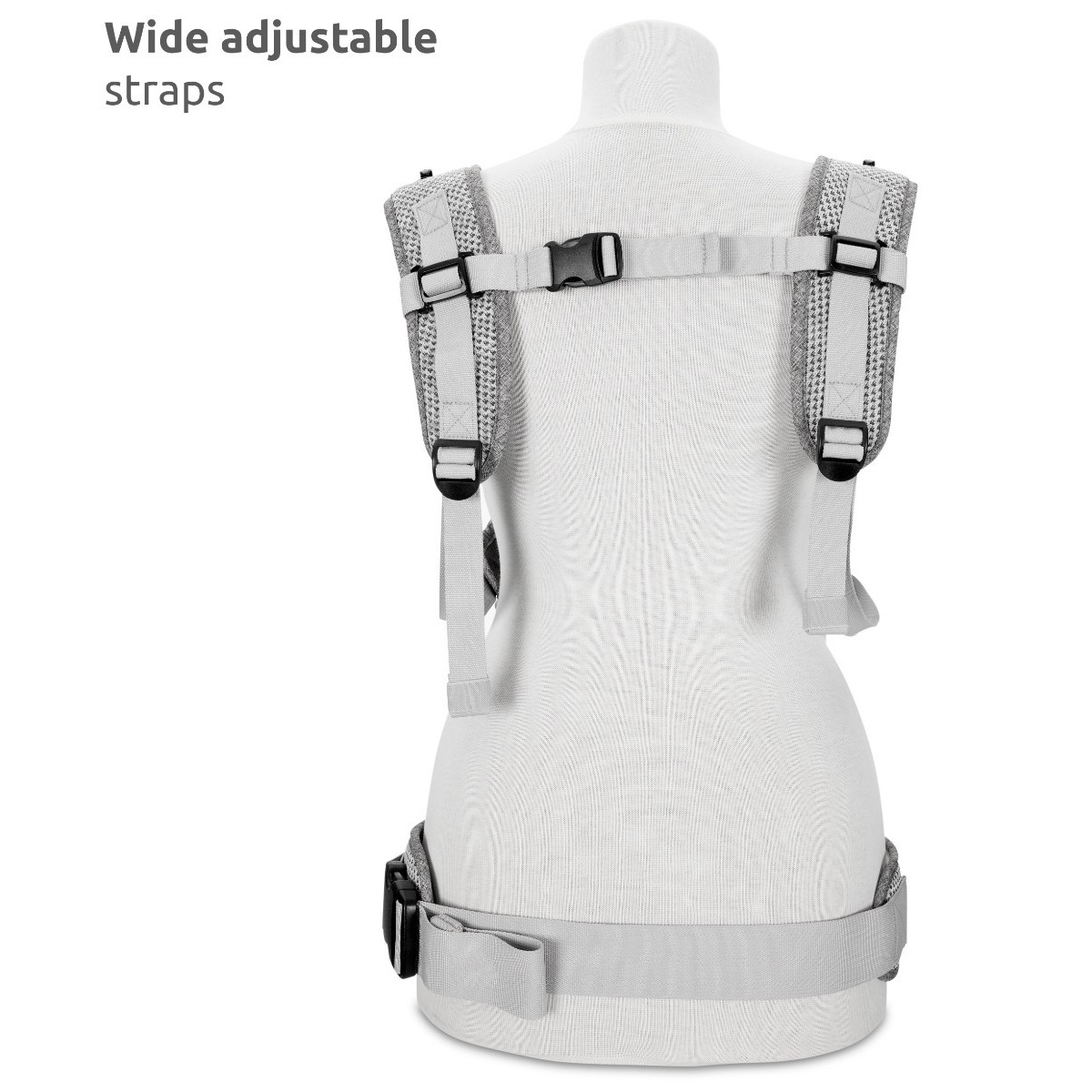 Lorelli Mia Black Ergonomische Draagzak