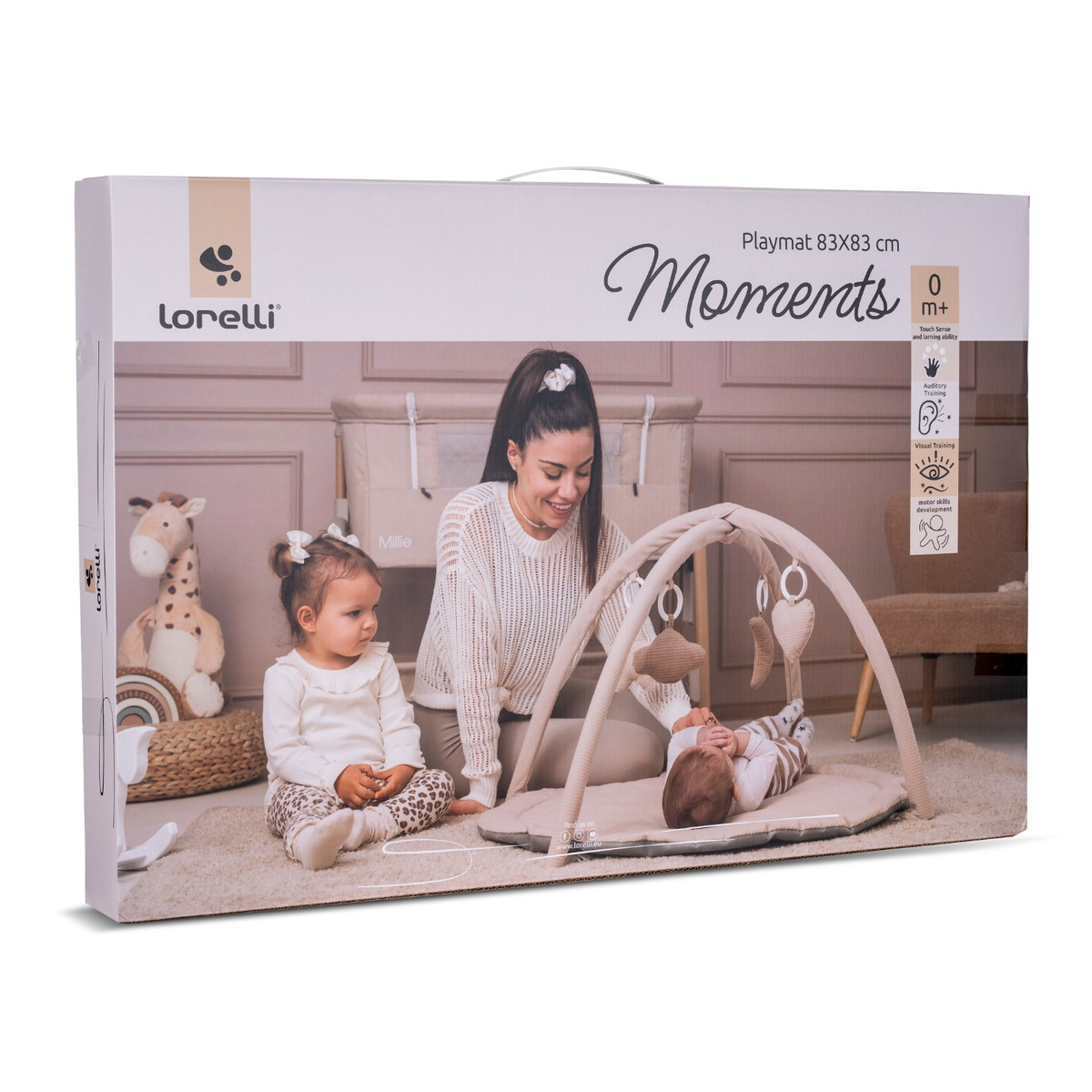 Lorelli Moments Pink 83x83 cm Speelkleed