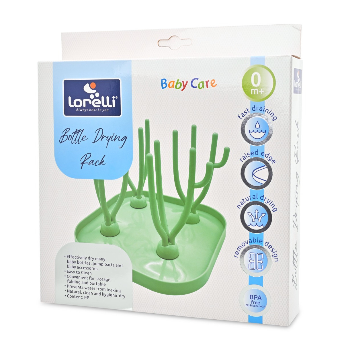 Lorelli Moonlight Blue Flessen Droogrek