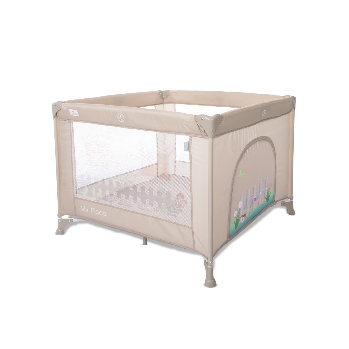 Lorelli My Place Beige Inklapbare Box met Dakje