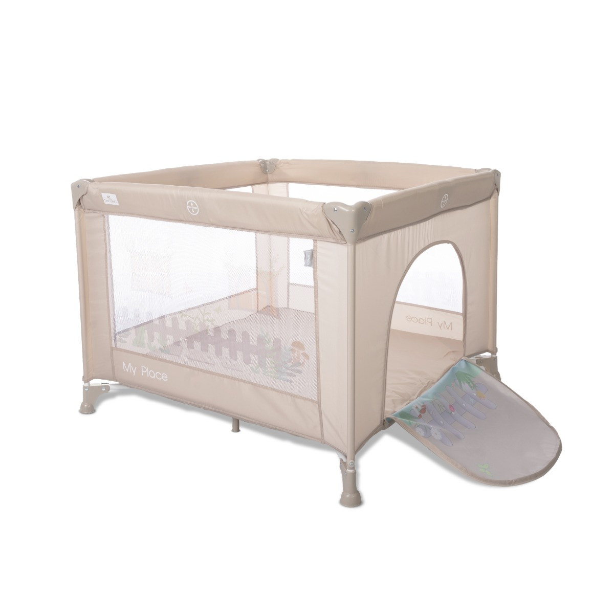 Lorelli My Place Beige Inklapbare Box met Dakje