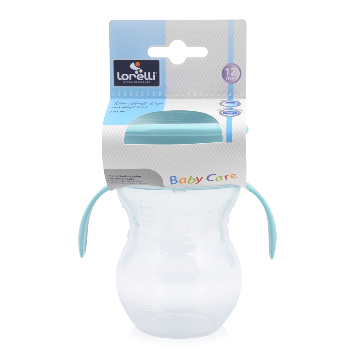 Lorelli Non Spill 360° Blue Drinkbeker