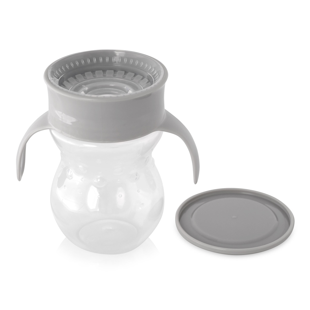 Lorelli Non Spill 360° Grey Drinkbeker