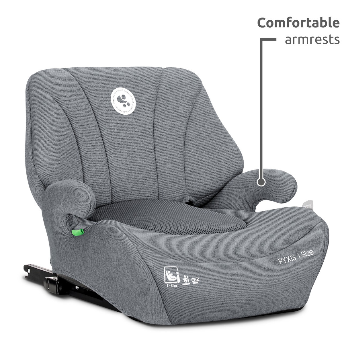 Lorelli Pyxis Green Isofix 125-150 cm i-Size Booster