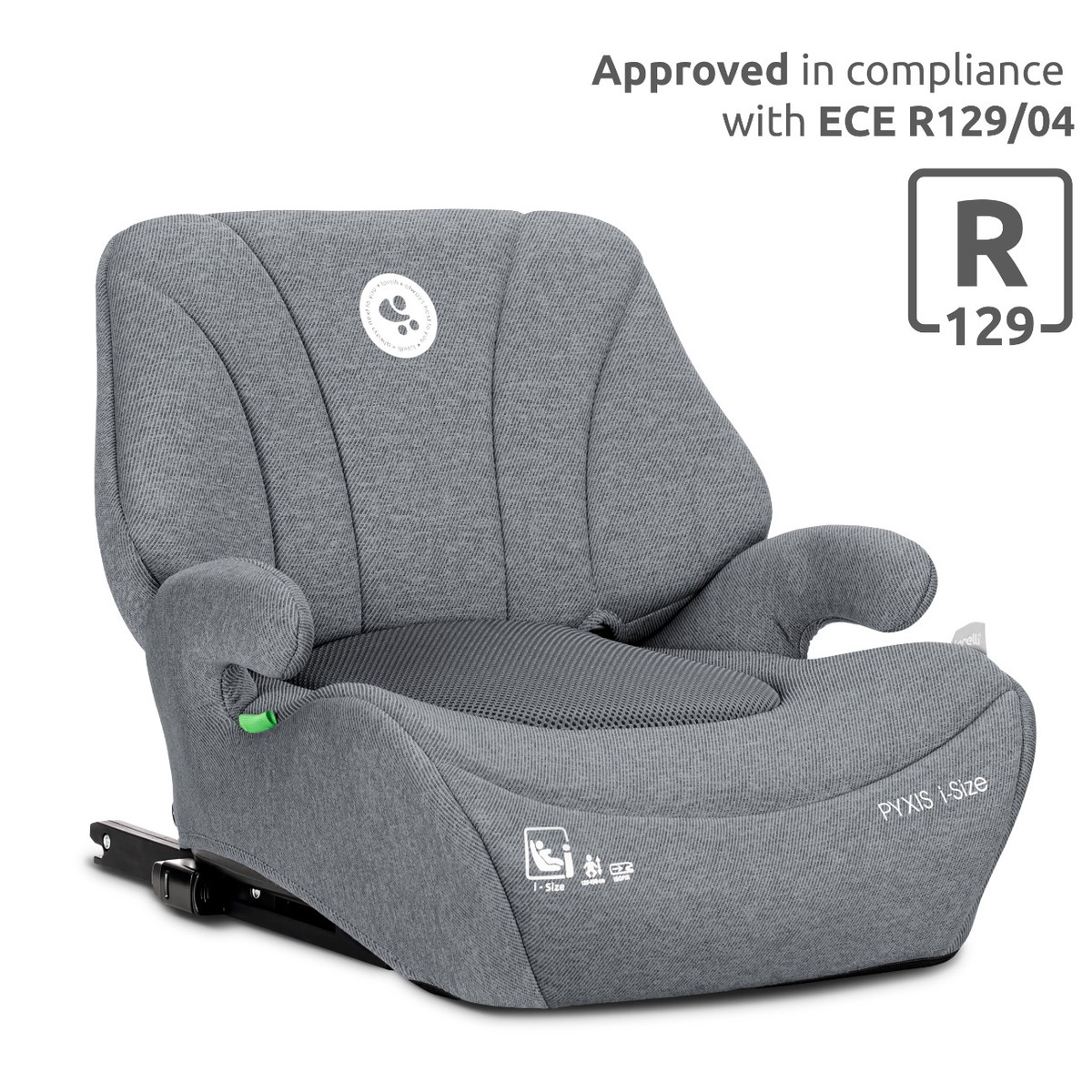 Lorelli Pyxis Green Isofix 125-150 cm i-Size Booster
