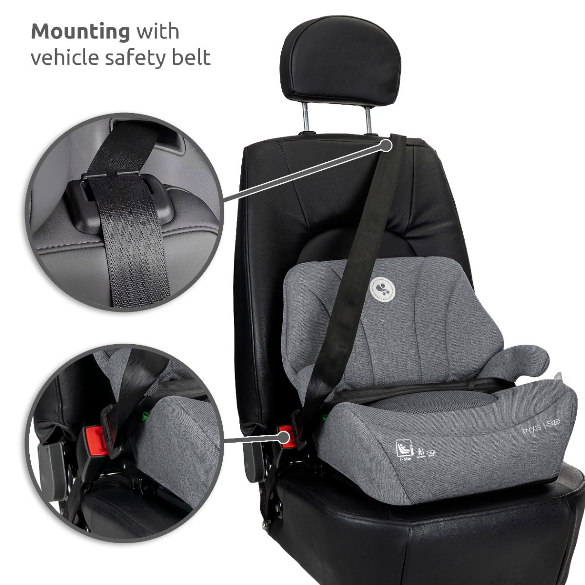 Lorelli Pyxis Green Isofix 125-150 cm i-Size Booster