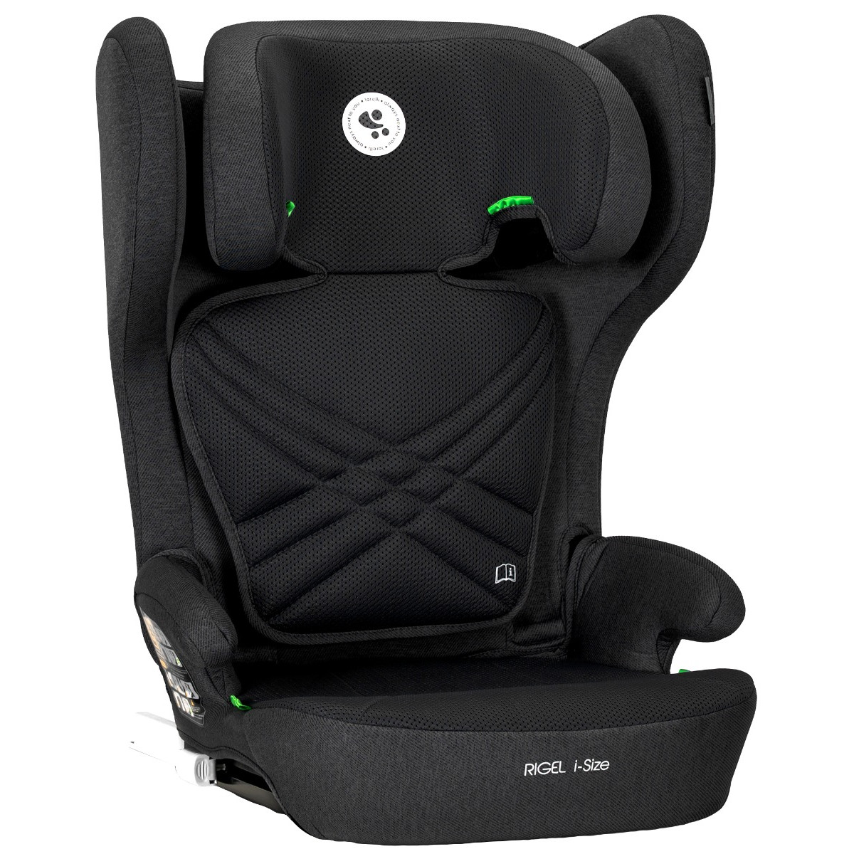 Lorelli Rigel Black 100-150 cm i-Size Opvouwbare Autostoel