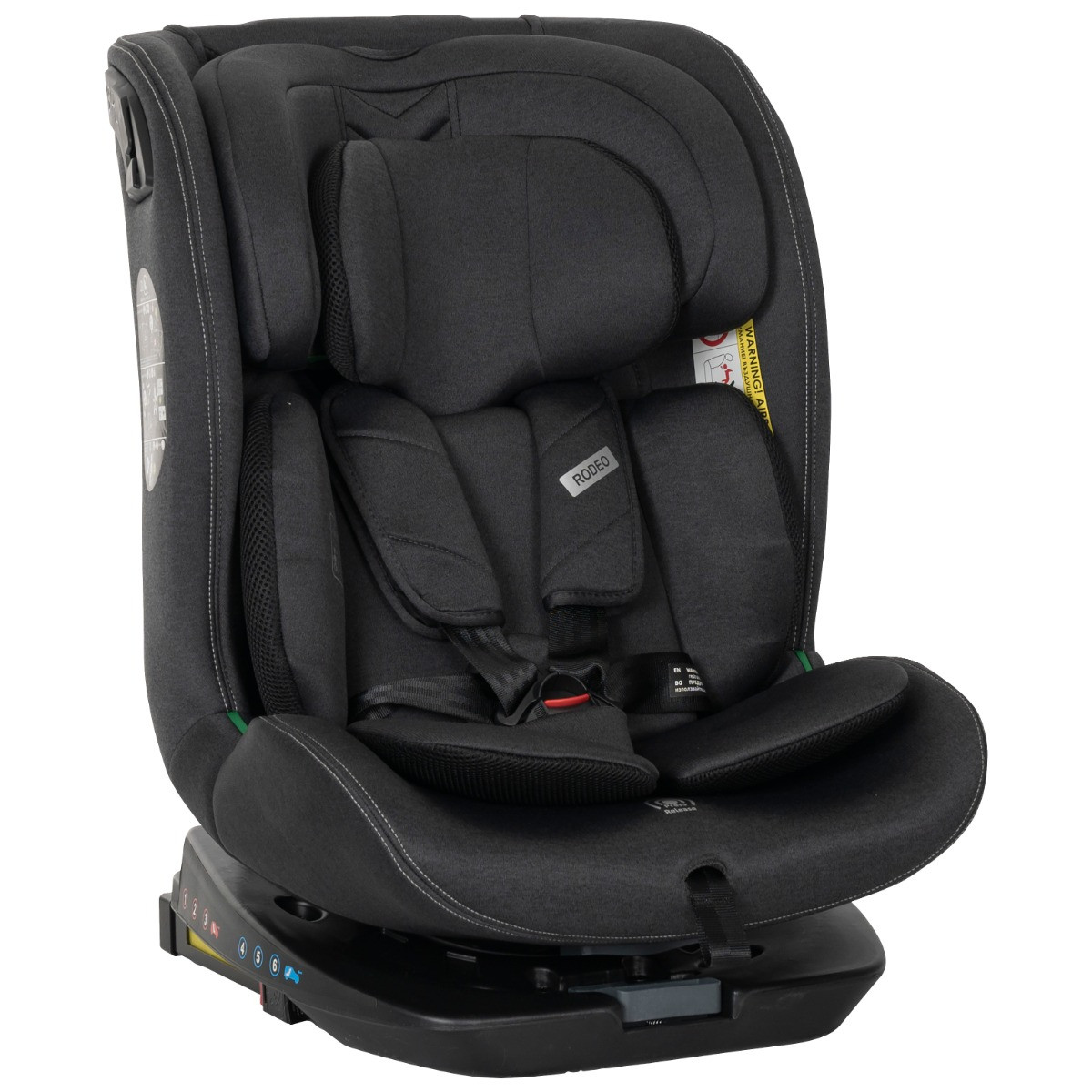 Weekendaanbieding: Lorelli Rodeo Black 40-150 cm 360° i-Size Autostoel