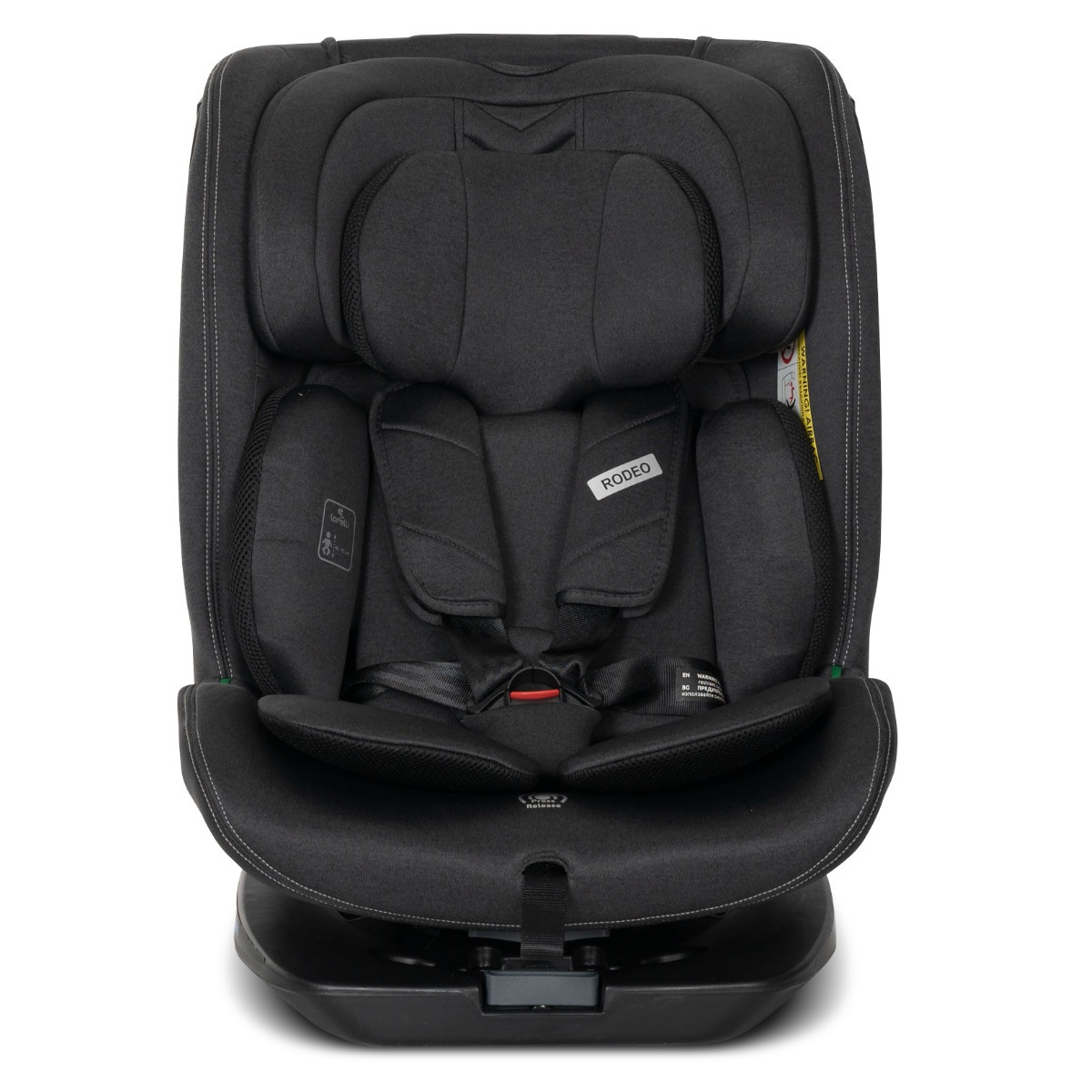 Weekendaanbieding: Lorelli Rodeo Black 40-150 cm 360° i-Size Autostoel