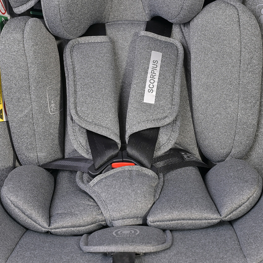 Lorelli Scorpius Grey 40-150 cm i-Size Autostoel