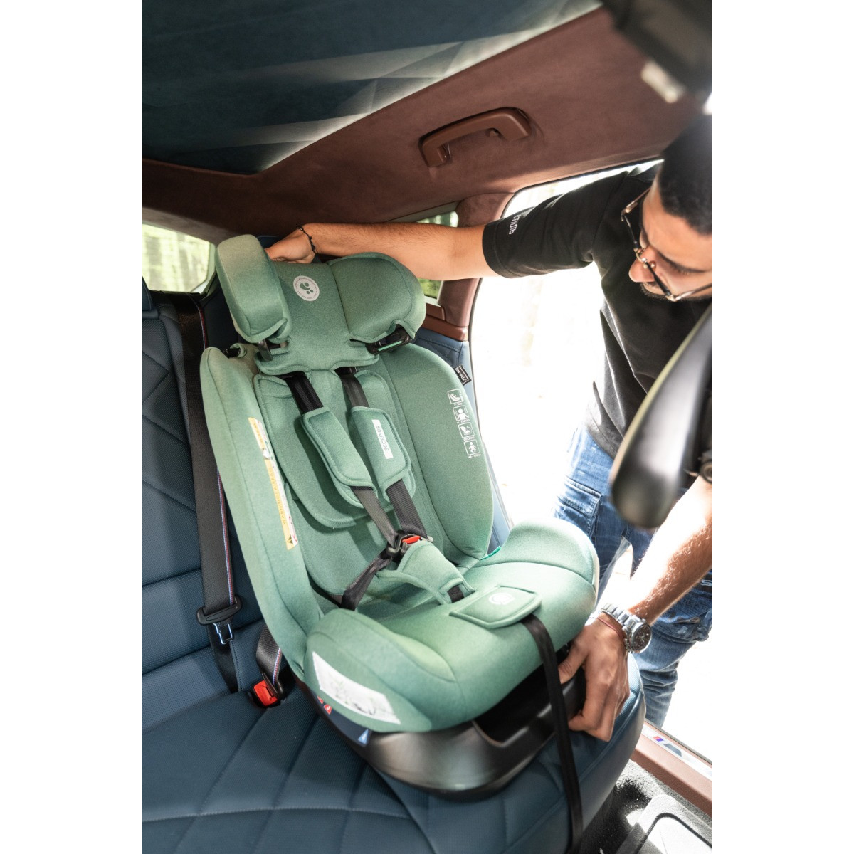 Lorelli Scorpius Green Pine 40-150 cm i-Size Autostoel