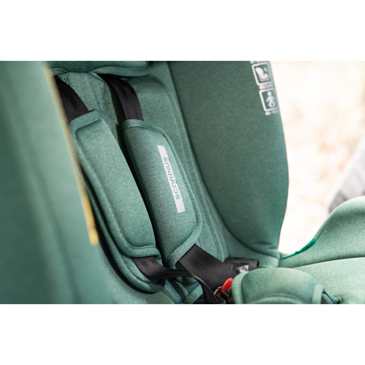 Lorelli Scorpius Green Pine 40-150 cm i-Size Autostoel