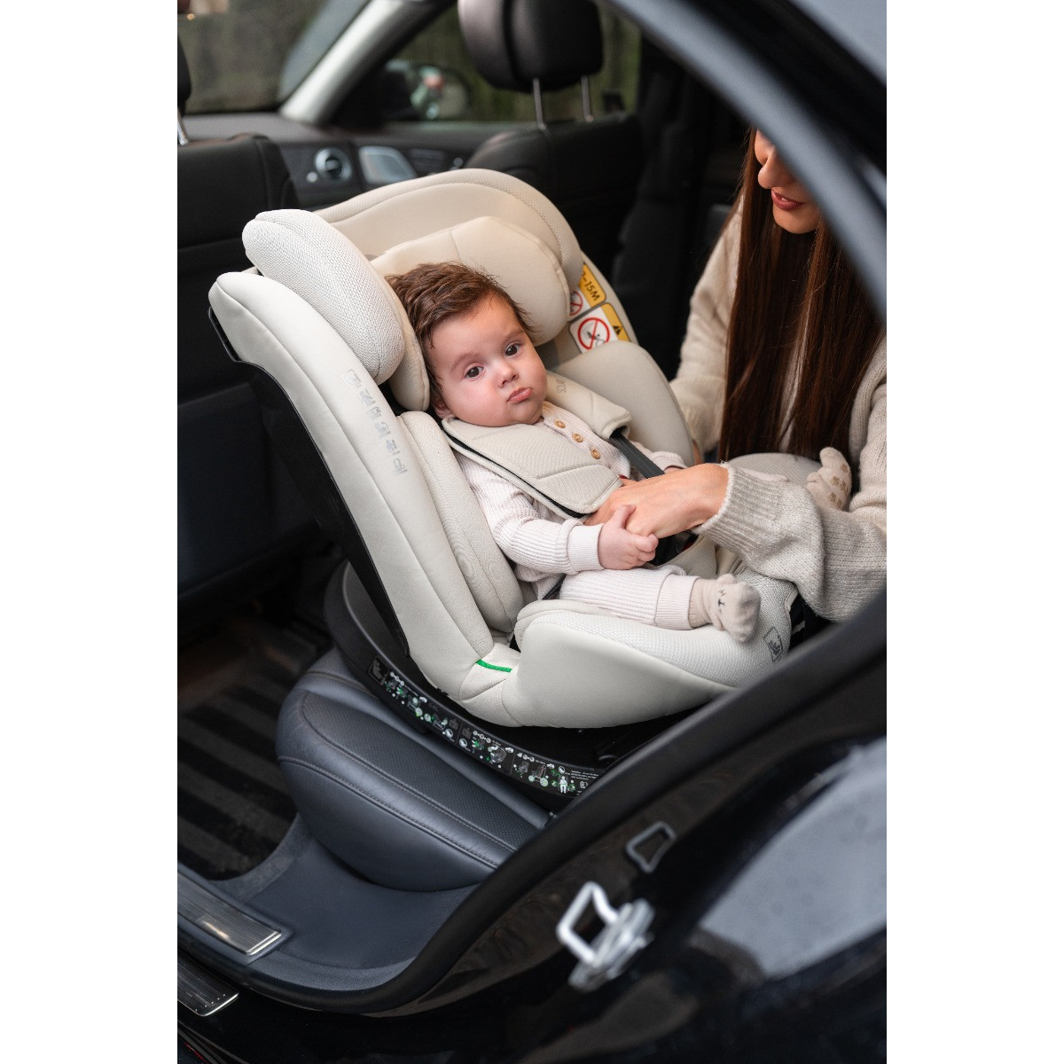 Lorelli Solaris Black 40-150 cm 360° i-Size Autostoel