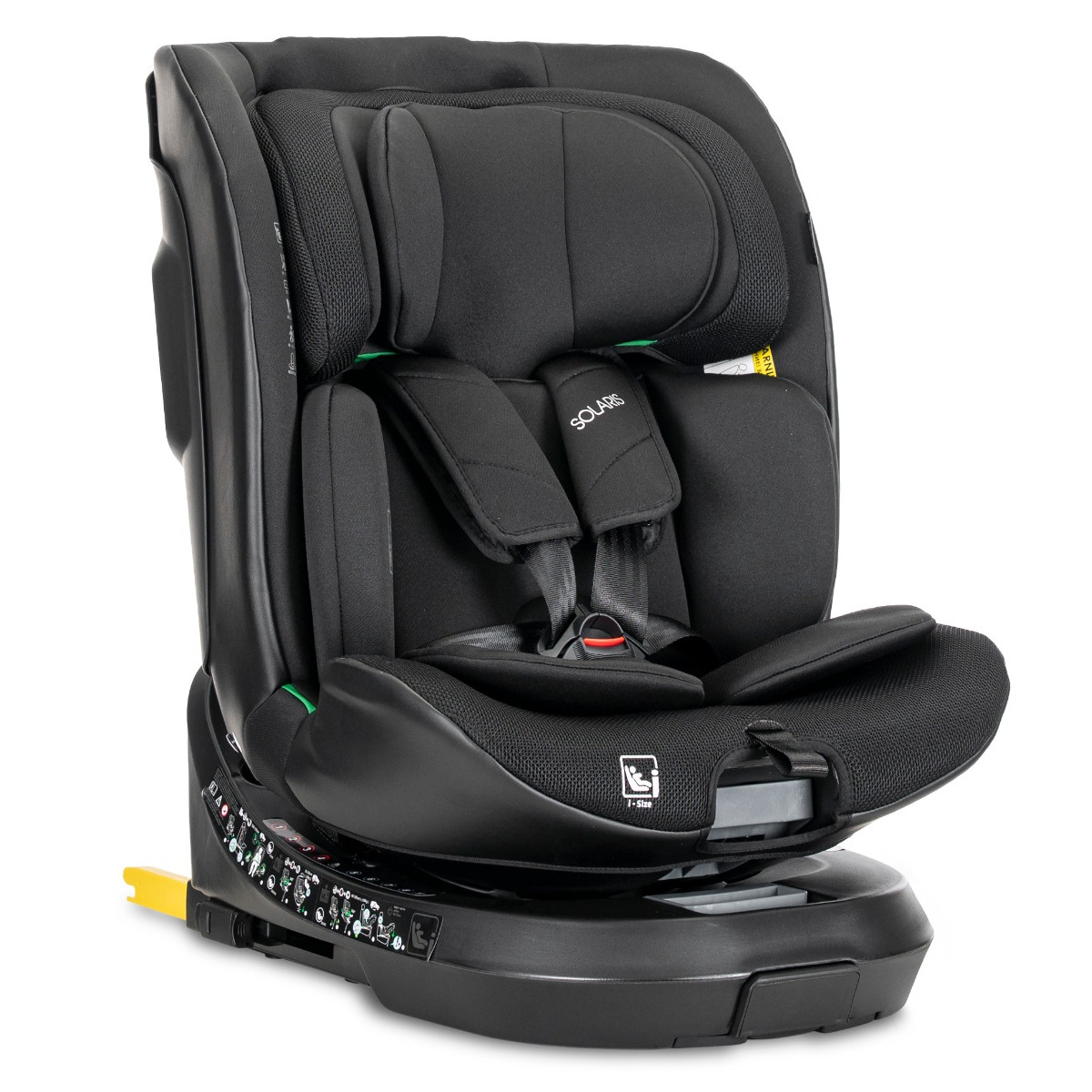 Lorelli Solaris Black 40-150 cm 360° i-Size Autostoel