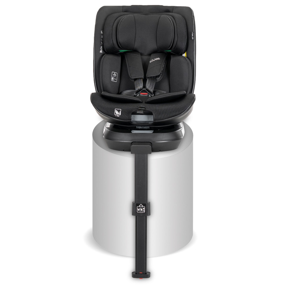 Lorelli Solaris Black 40-150 cm 360° i-Size Autostoel