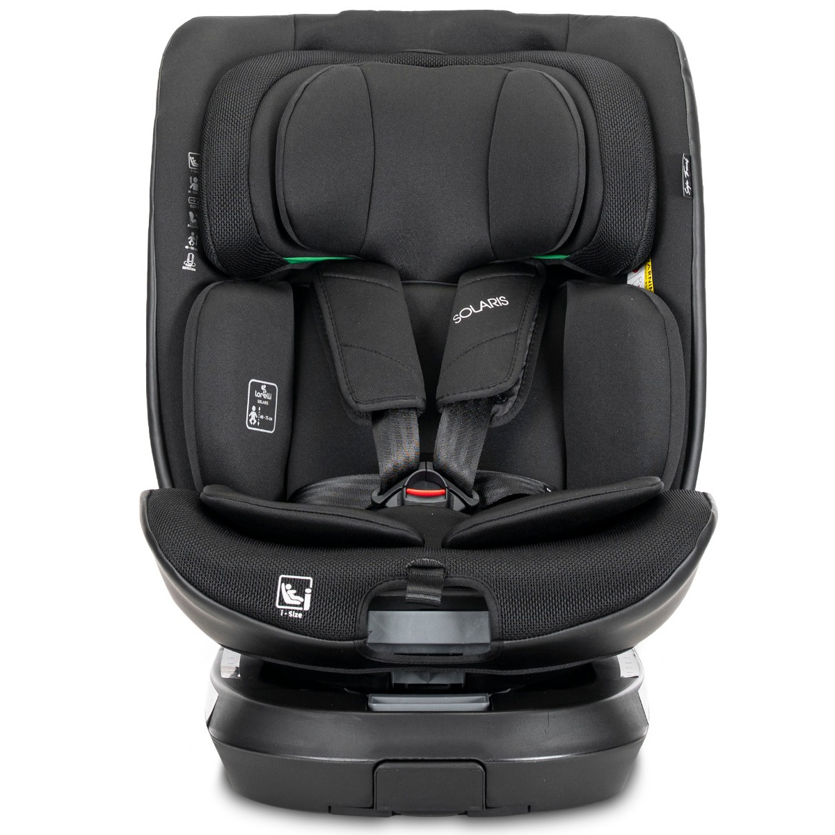 Lorelli Solaris Black 40-150 cm 360° i-Size Autostoel