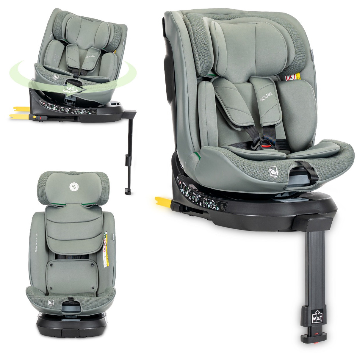 Lorelli Solaris Green 40-150 cm 360° i-Size Autostoel