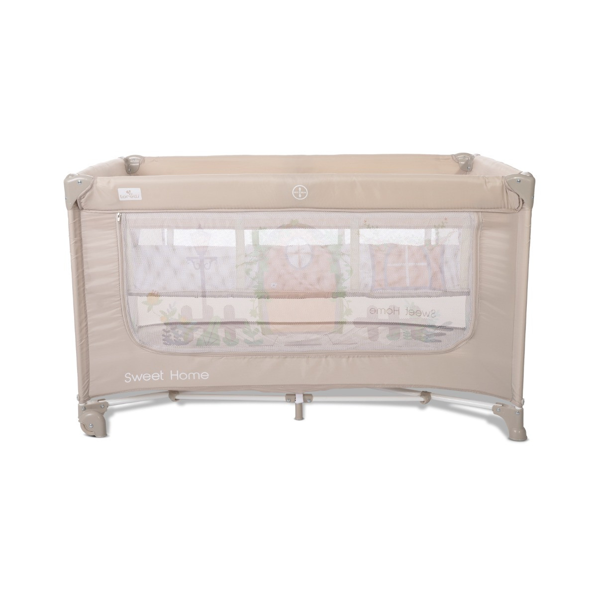 Lorelli Sweet Home Beige Campingbed met Dakje