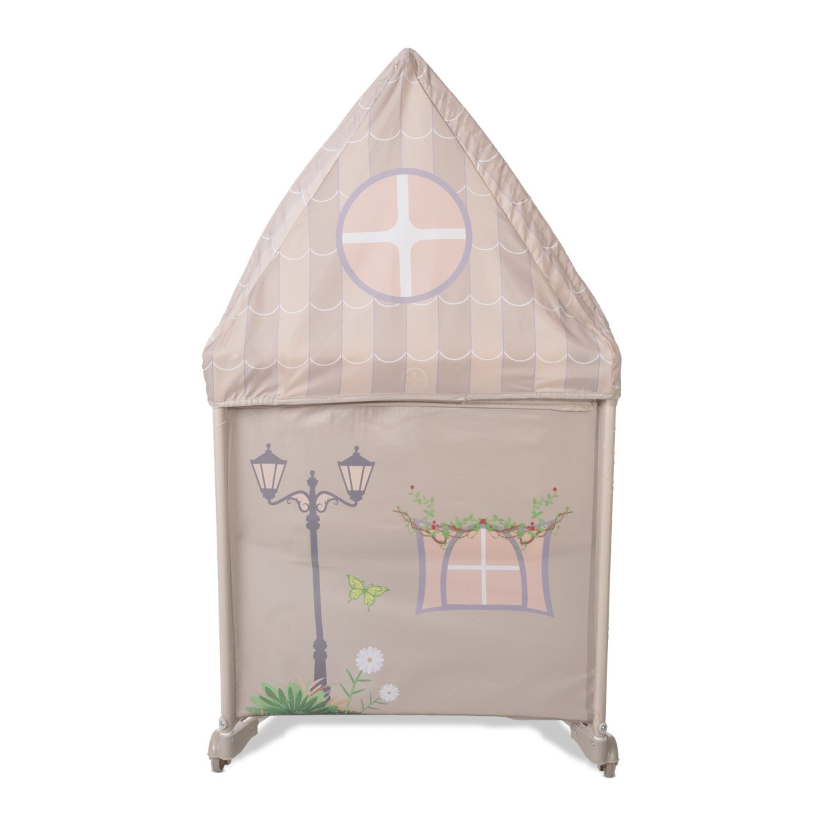 Lorelli Sweet Home Beige Campingbed met Dakje