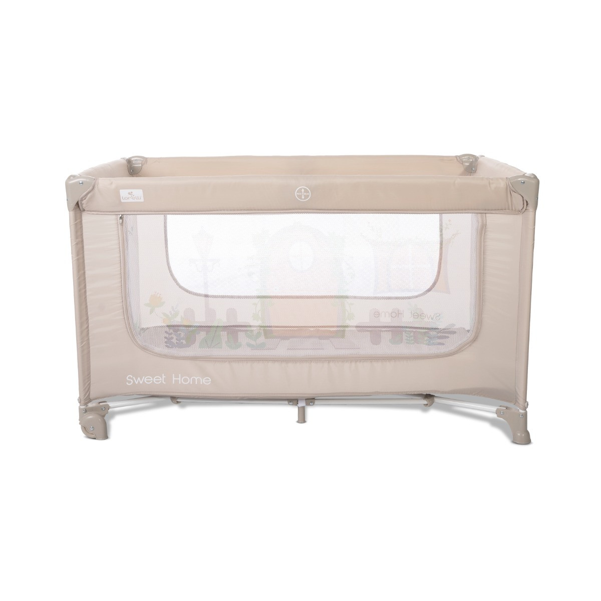Lorelli Sweet Home Beige Campingbed met Dakje