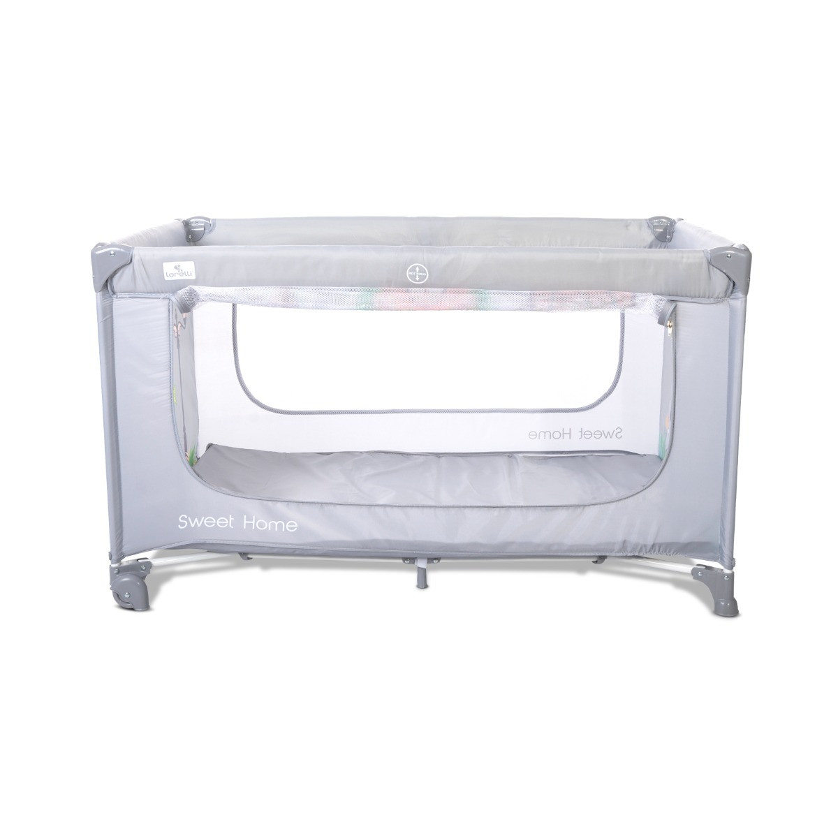 Lorelli Sweet Home Grey Campingbed met Dakje