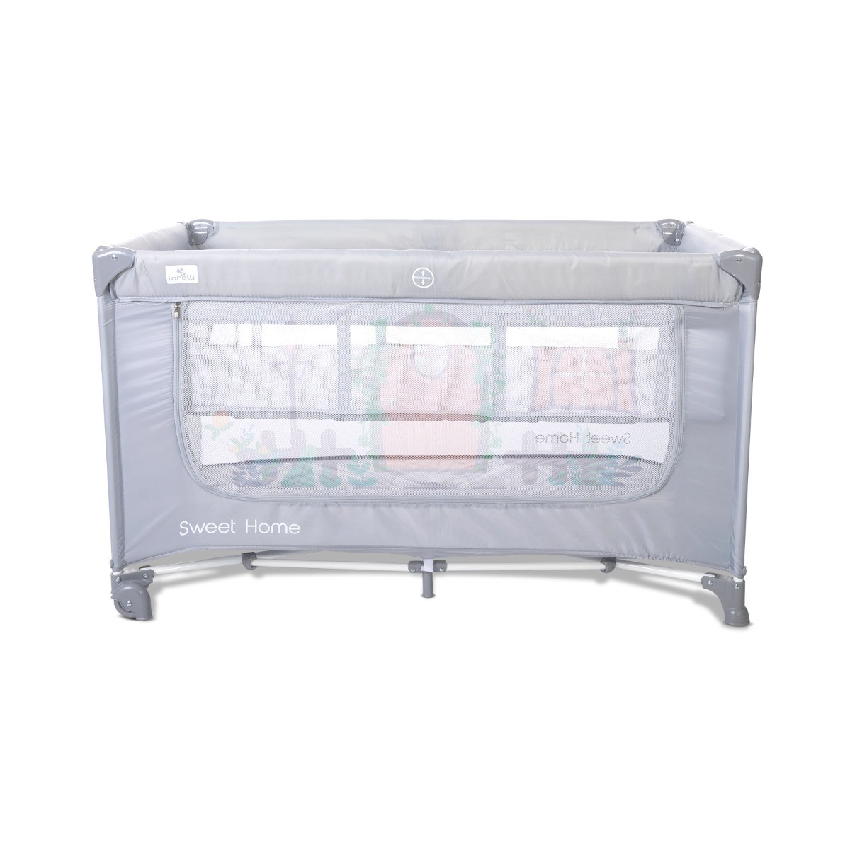 Lorelli Sweet Home Grey Campingbed met Dakje