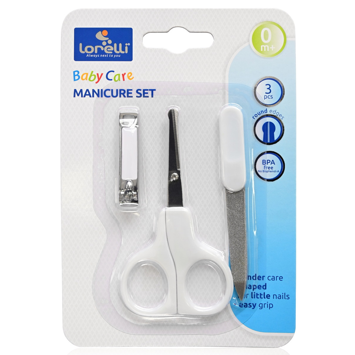 Lorelli Wit Baby Manicureset